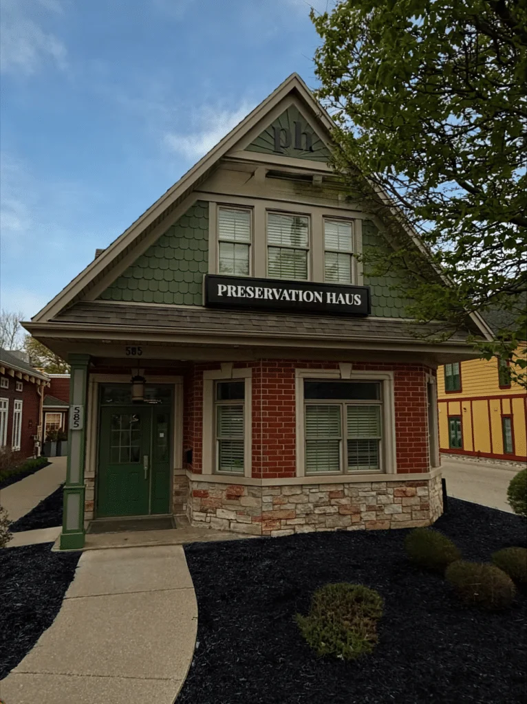 Exterior of Preservation Haus at 585 Oxford Street East